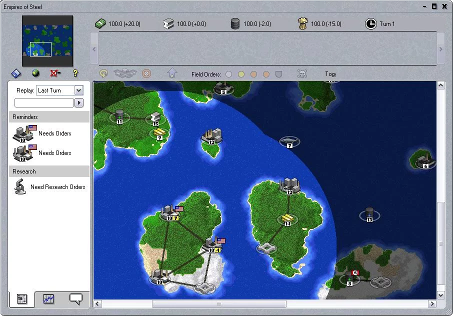 Изображение игры: Empires of Steel