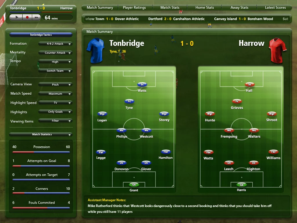 Изображение игры: Championship Manager 2009