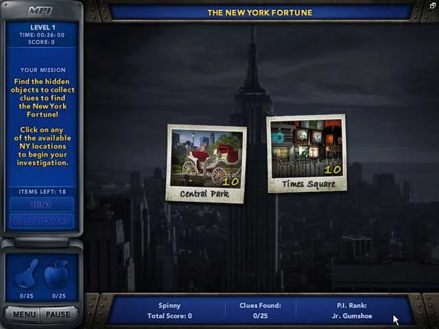 Изображение игры: Mystery P.I.: The New York Fortune