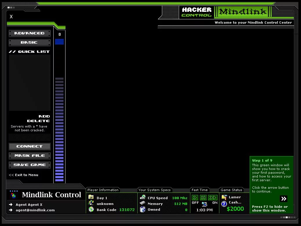 Изображение игры: Mindlink Hacker: Digital Operations