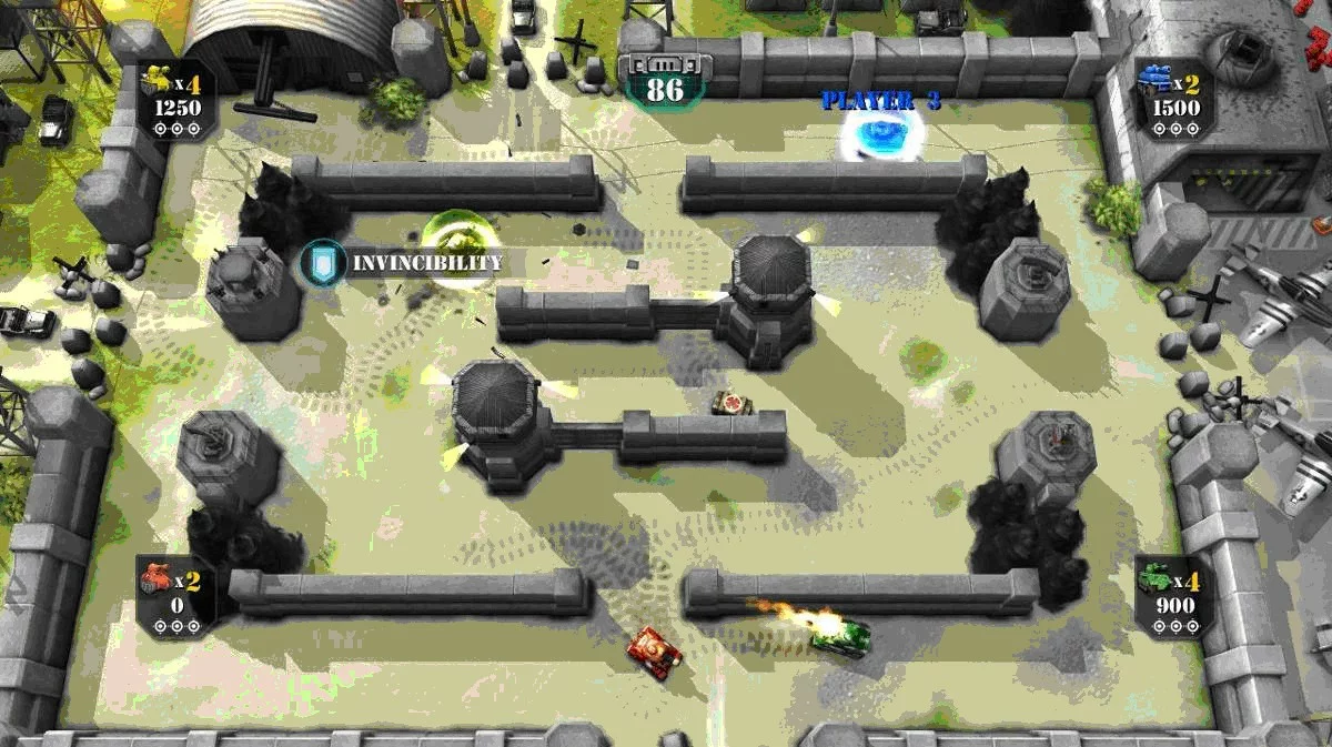 Изображение игры: Battle Tanks