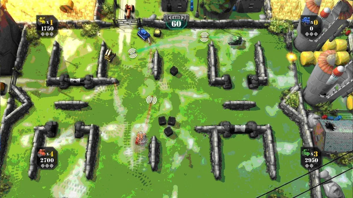 Изображение игры: Battle Tanks