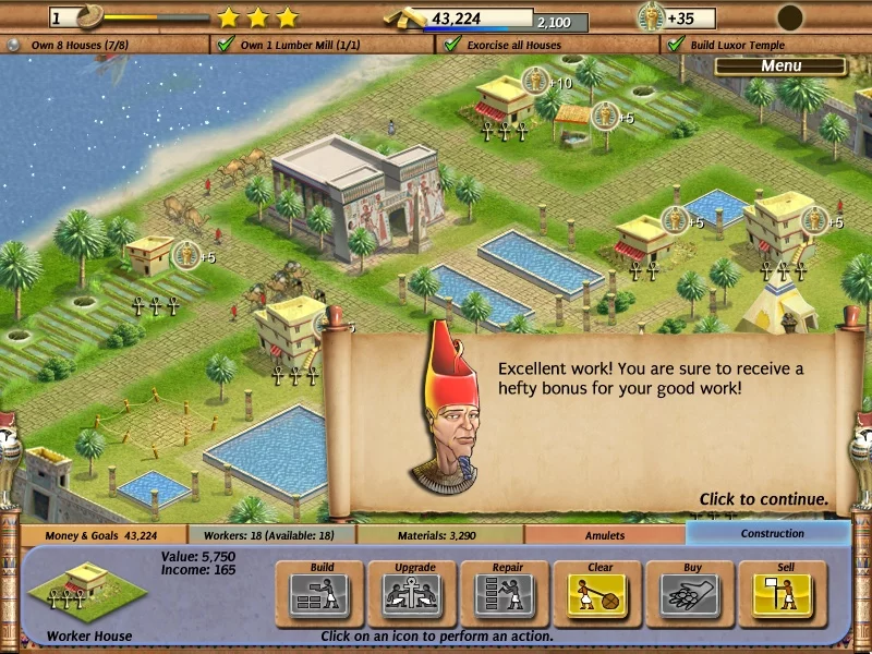 Изображение игры: Empire Builder: Ancient Egypt