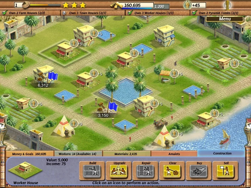 Изображение игры: Empire Builder: Ancient Egypt