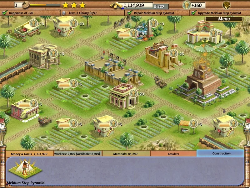 Изображение игры: Empire Builder: Ancient Egypt