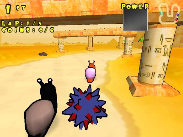 Изображение игры: Snail Racers