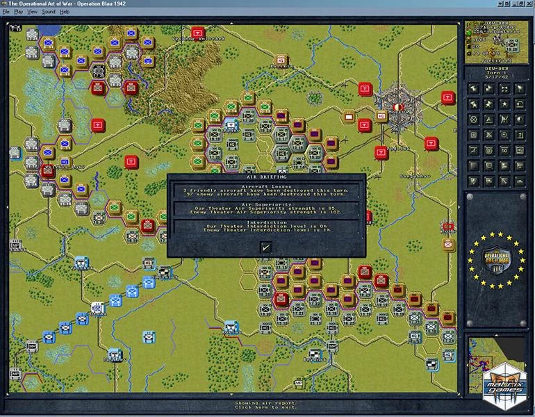Изображение игры: Norm Koger's The Operational Art of War 3