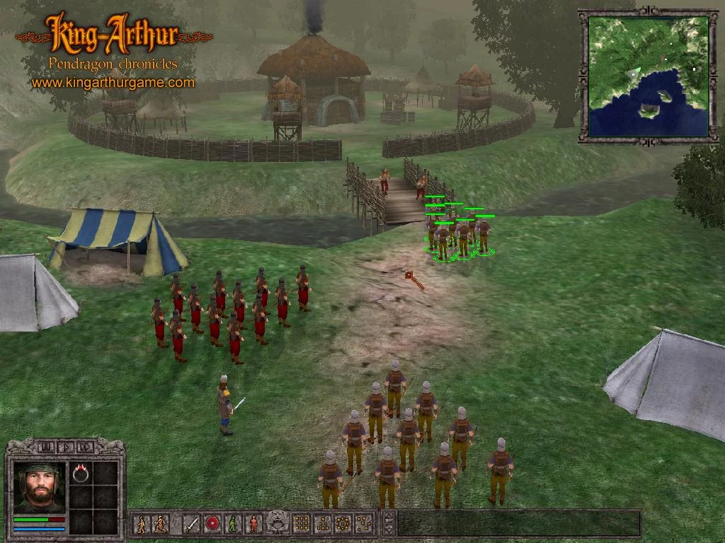 Изображение игры: King Arthur: Pendragon Chronicles