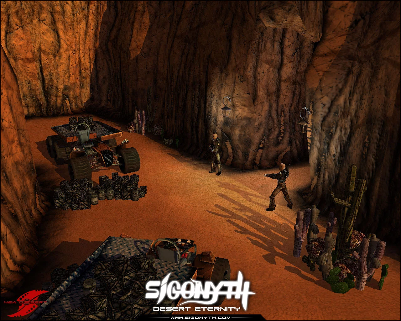 Изображение игры: Sigonyth: Desert Eternity
