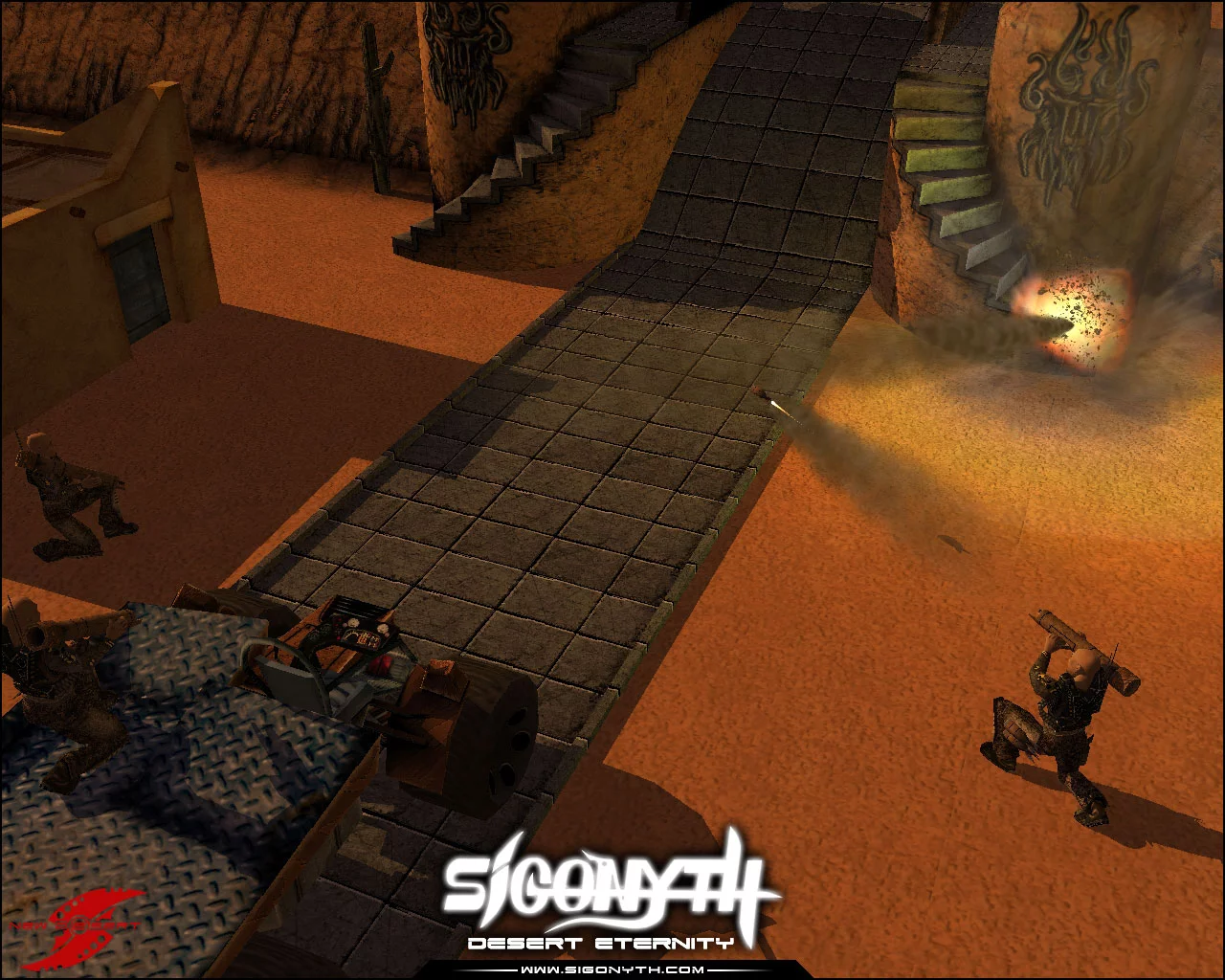 Изображение игры: Sigonyth: Desert Eternity