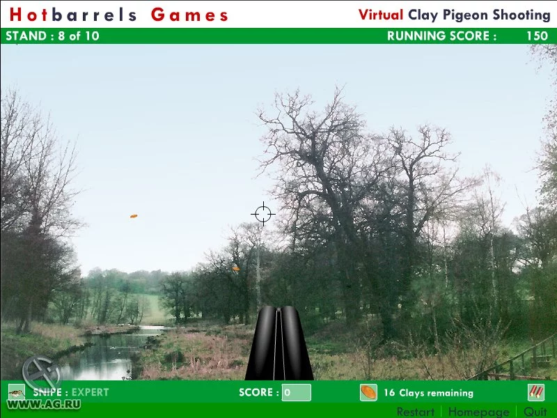 Изображение игры: Hotbarrels Clay Pigeon Shooting