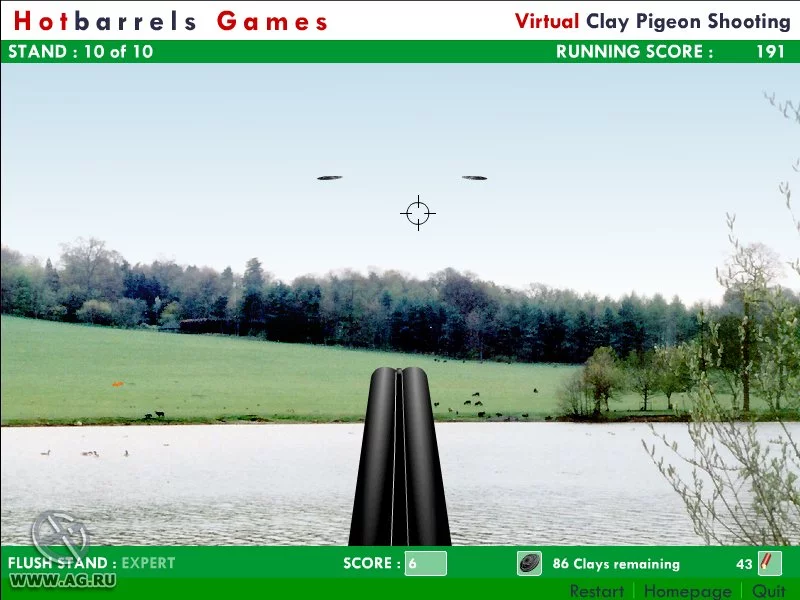 Изображение игры: Hotbarrels Clay Pigeon Shooting