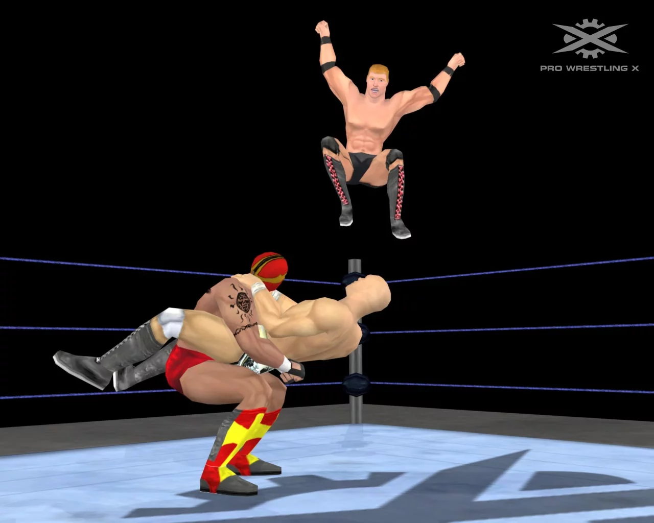 Изображение игры: Pro Wrestling X Uprising