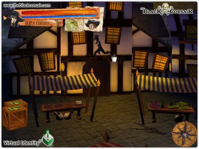 Изображение игры: Pirates: Adventures of the Black Corsair