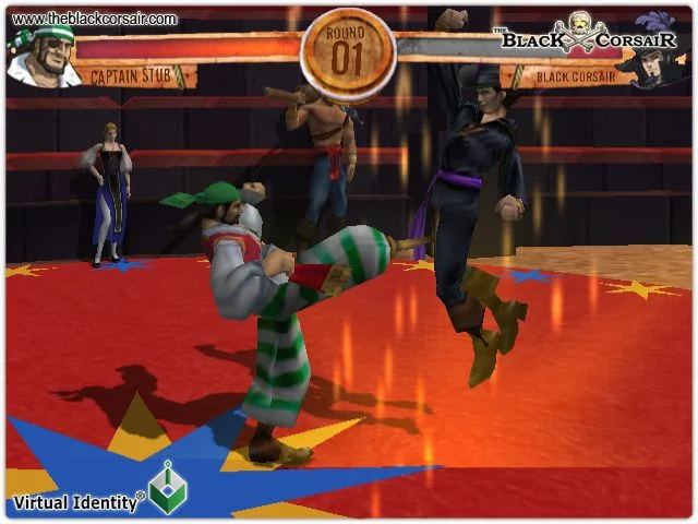 Изображение игры: Pirates: Adventures of the Black Corsair