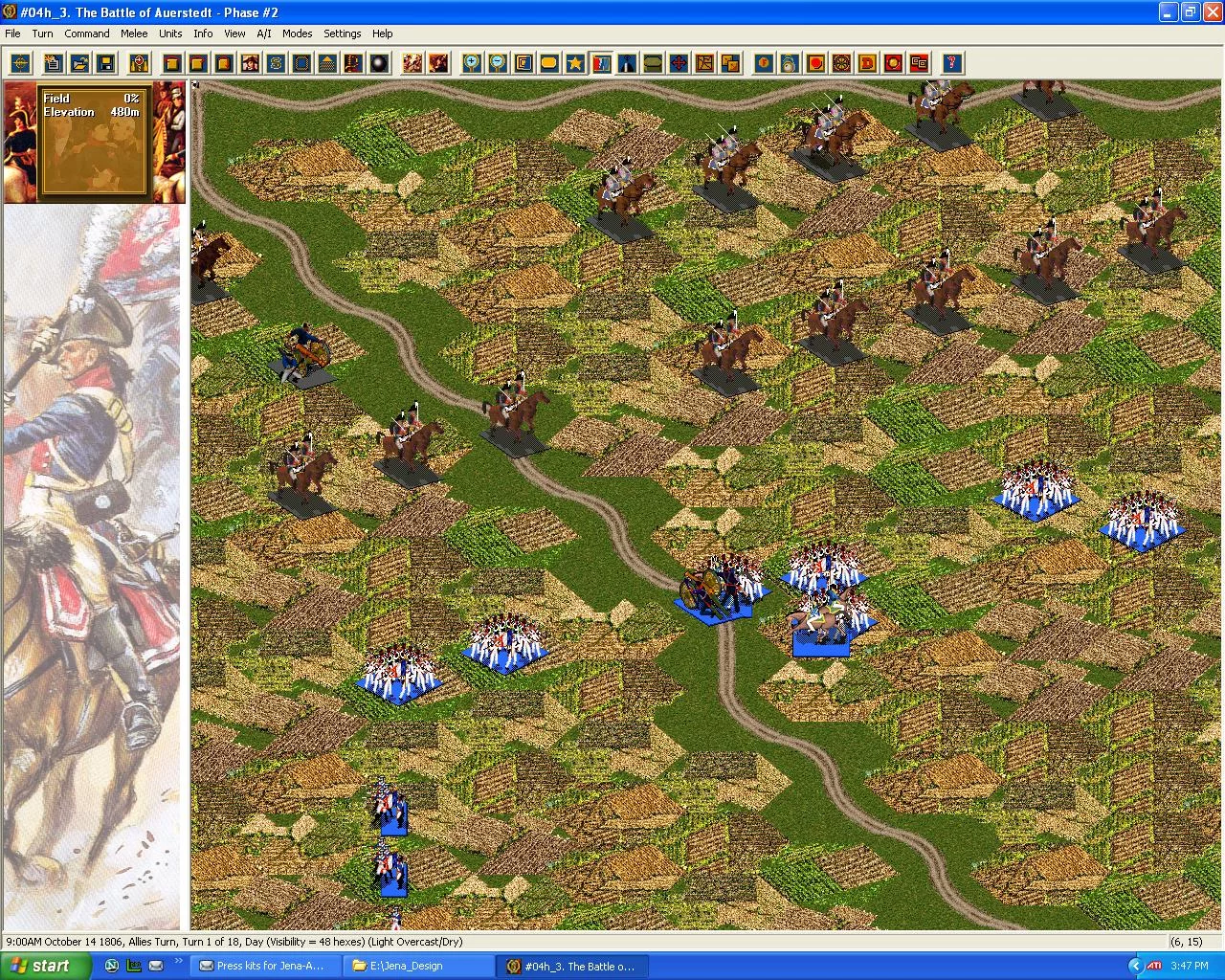 Изображение игры: Napoleonic Battles: Jena-Auerstadt