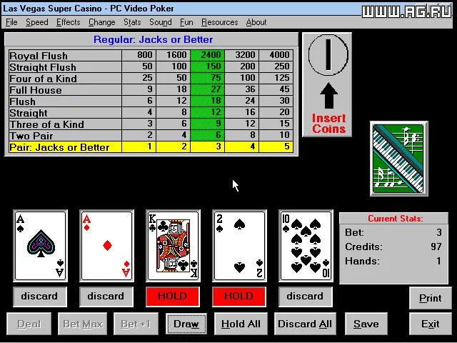 Изображение игры: Las Vegas Super Casino