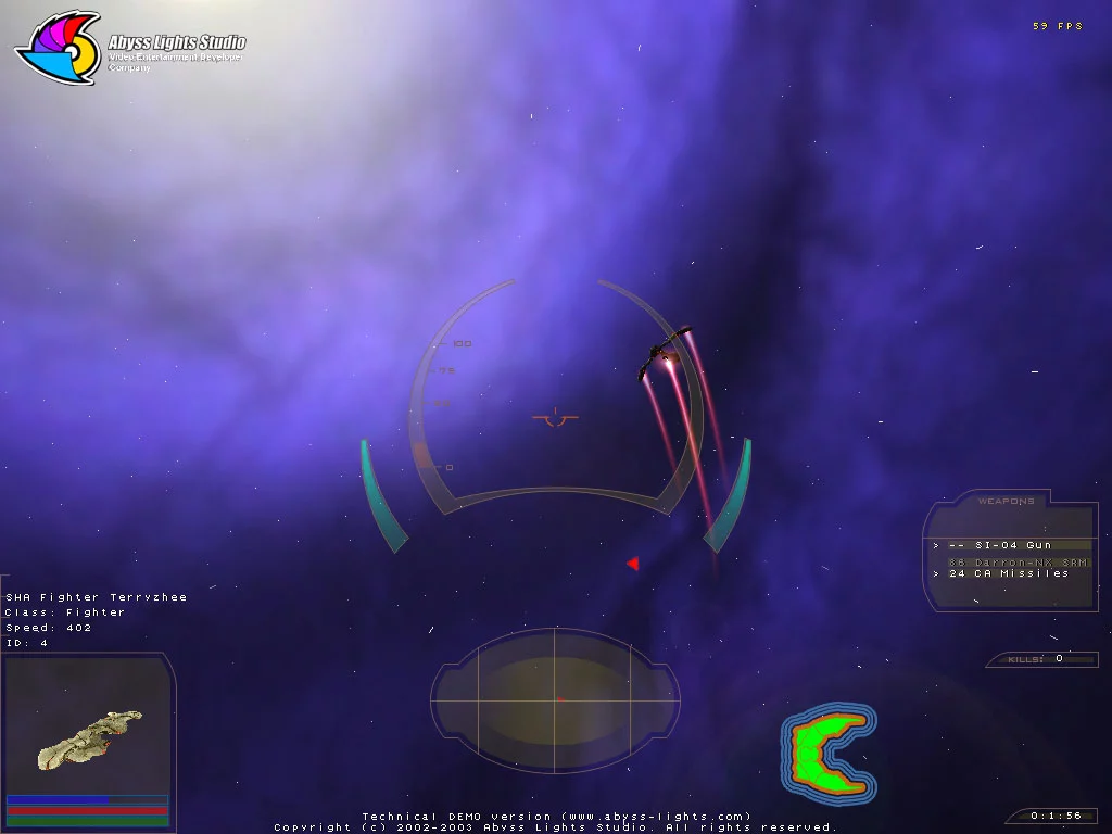 Изображение игры: Abyss Lights: Frozen Systems