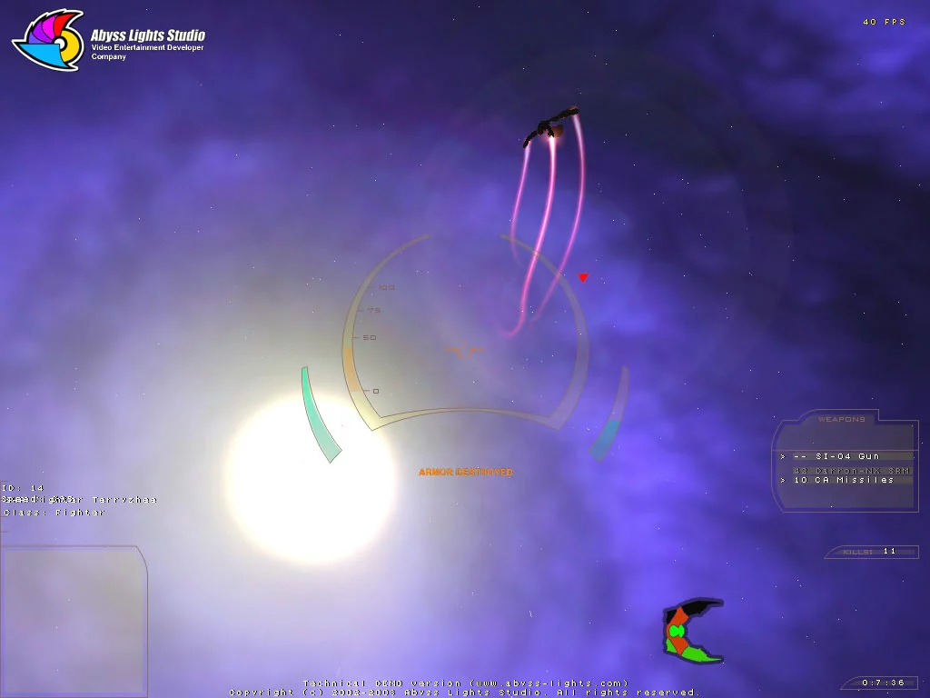Изображение игры: Abyss Lights: Frozen Systems