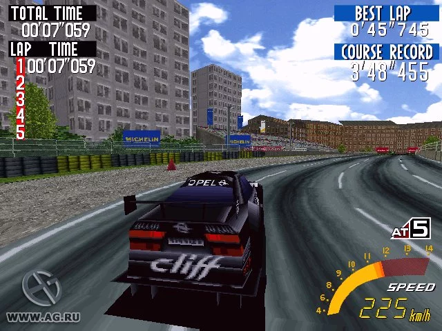Изображение игры: Sega Touring Car Championship