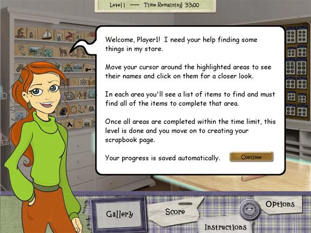 Изображение игры: Scrapbook Paige