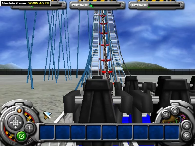 Изображение игры: Roller Coaster Factory 3