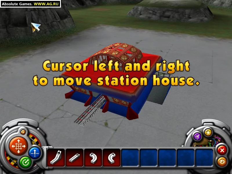 Изображение игры: Roller Coaster Factory 3