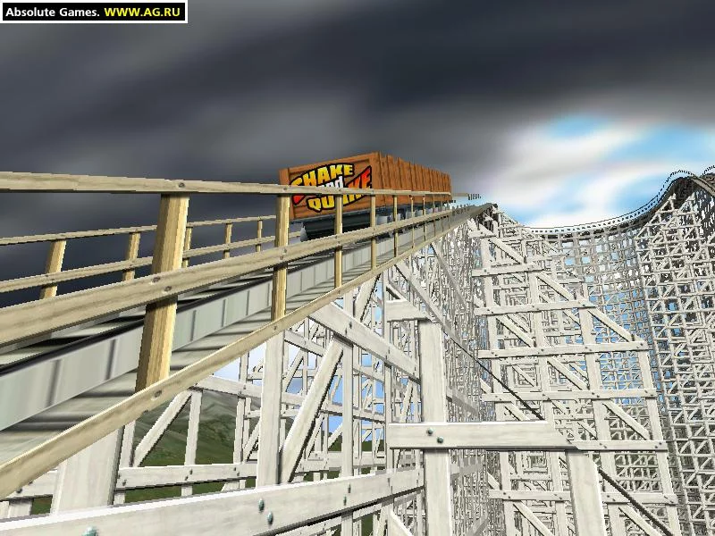 Изображение игры: Roller Coaster Factory 3