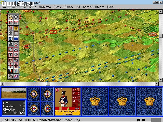 Изображение игры: Battleground 3: Waterloo