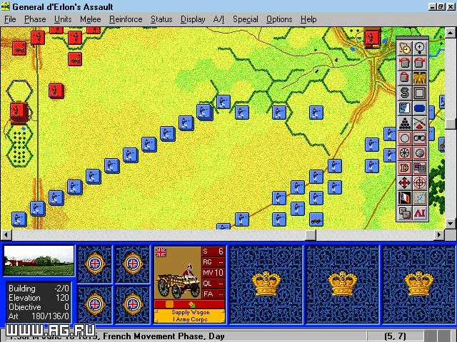 Изображение игры: Battleground 3: Waterloo