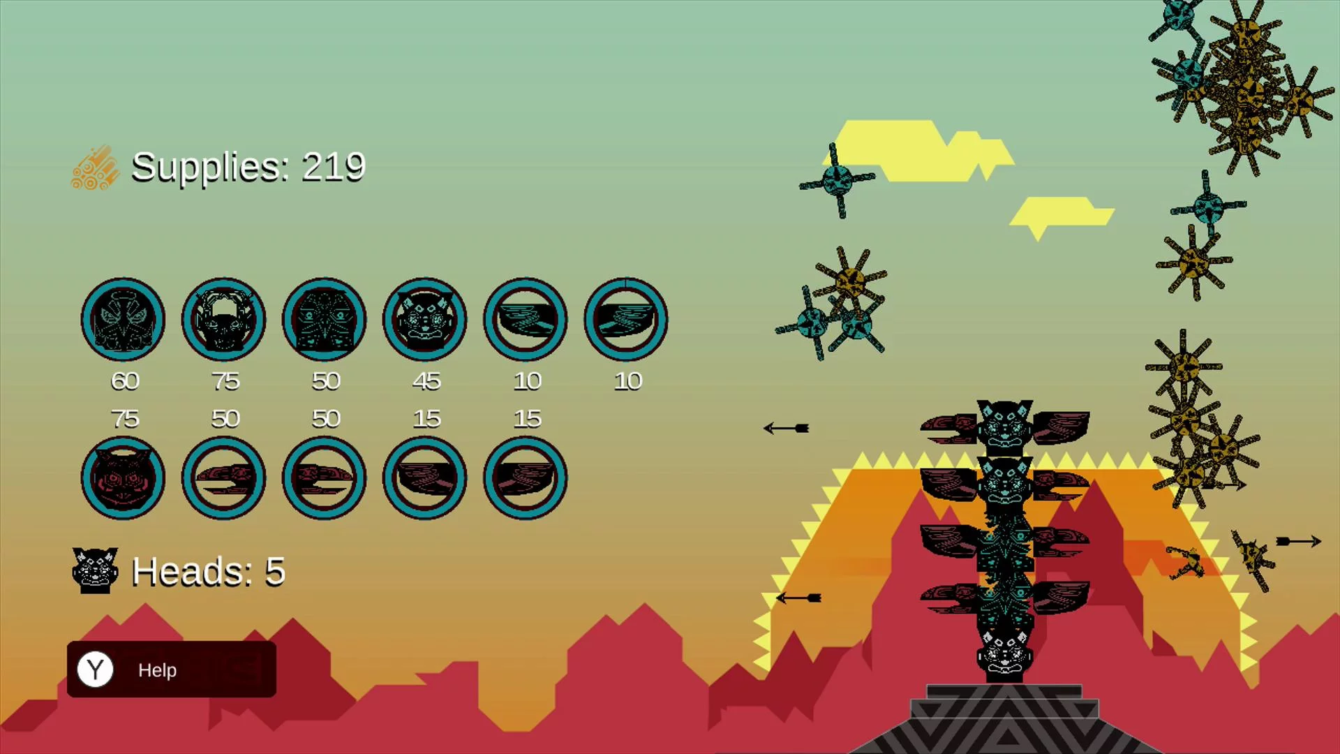 Изображение игры: Totem Topple