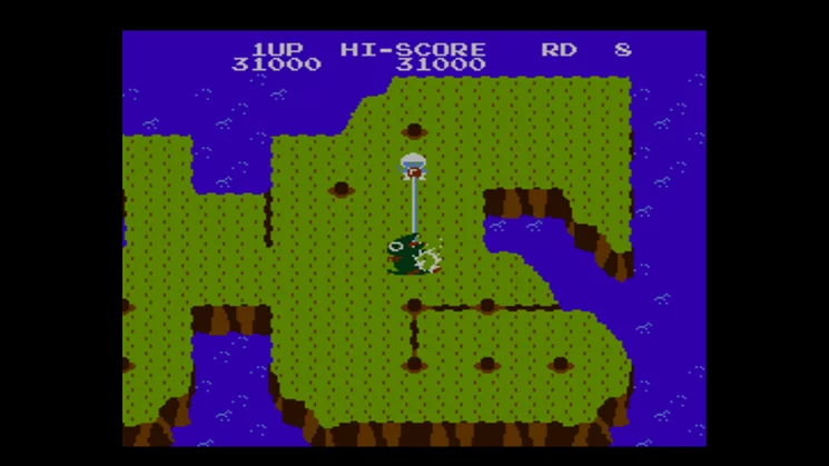 Изображение игры: DIG DUG II