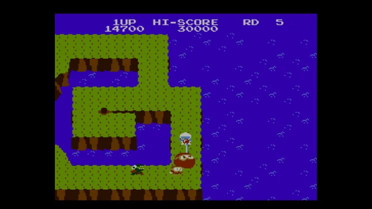 Изображение игры: DIG DUG II
