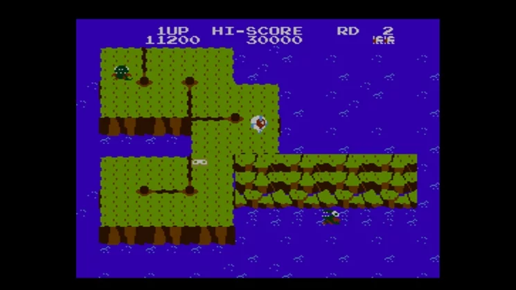 Изображение игры: DIG DUG II
