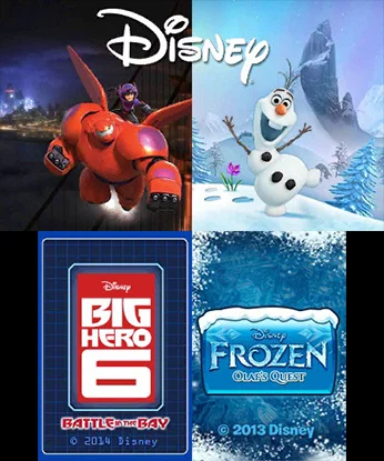 Изображение игры: Disney 2-Pack (Frozen-Big Hero 6 Combo)