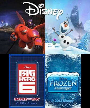 Изображение игры: Disney 2-Pack (Frozen-Big Hero 6 Combo)