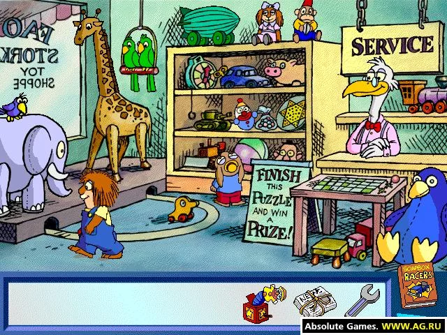 Изображение игры: Mercer Mayer's Little Critter and the Great Race