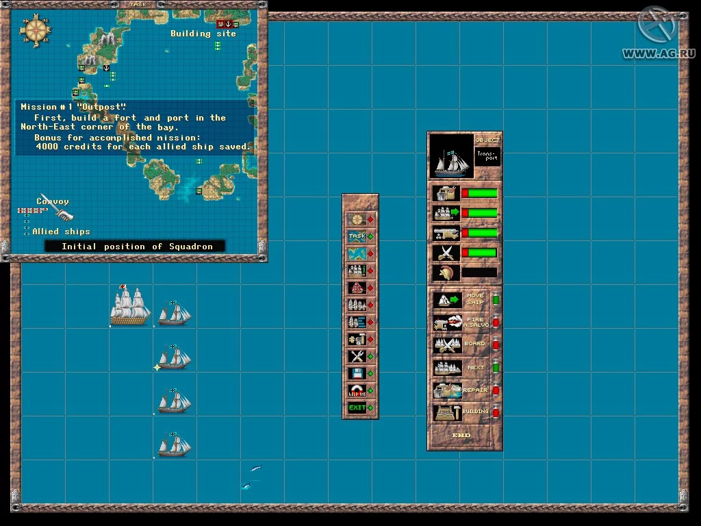 Изображение игры: Admiral Sea Battles