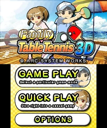 Изображение игры: Family Table Tennis 3D