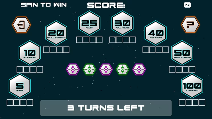 Изображение игры: POKER DICE SOLITAIRE FUTURE