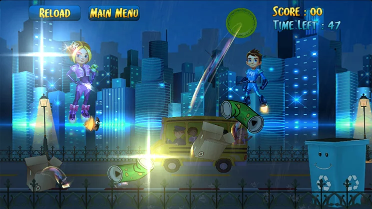 Изображение игры: Ava and Avior Save the Earth