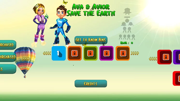 Изображение игры: Ava and Avior Save the Earth