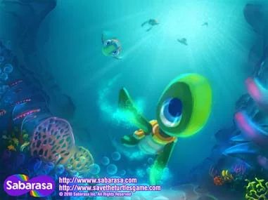 Изображение игры: Save the Turtles