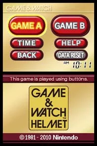 Изображение игры: Game & Watch: Helmet