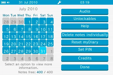 Изображение игры: myDiary