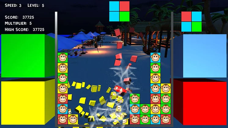 Изображение игры: Puzzle Monkeys