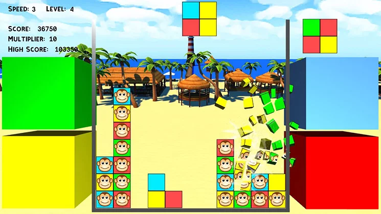 Изображение игры: Puzzle Monkeys