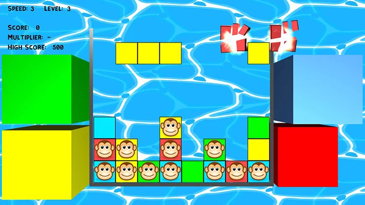 Изображение игры: Puzzle Monkeys