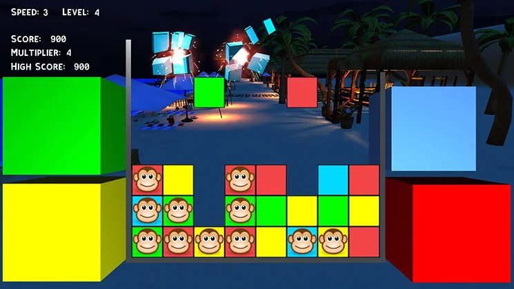Изображение игры: Puzzle Monkeys