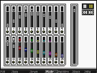 Изображение игры: Rhythm Core Alpha 2